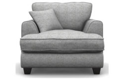 Heart of House Hampstead Fabric Chair - Light Grey